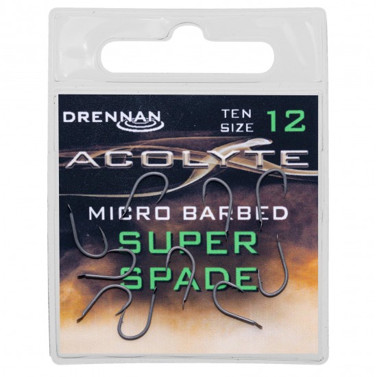Carlige Drennan - Acolyte Super Spade Nr. 12